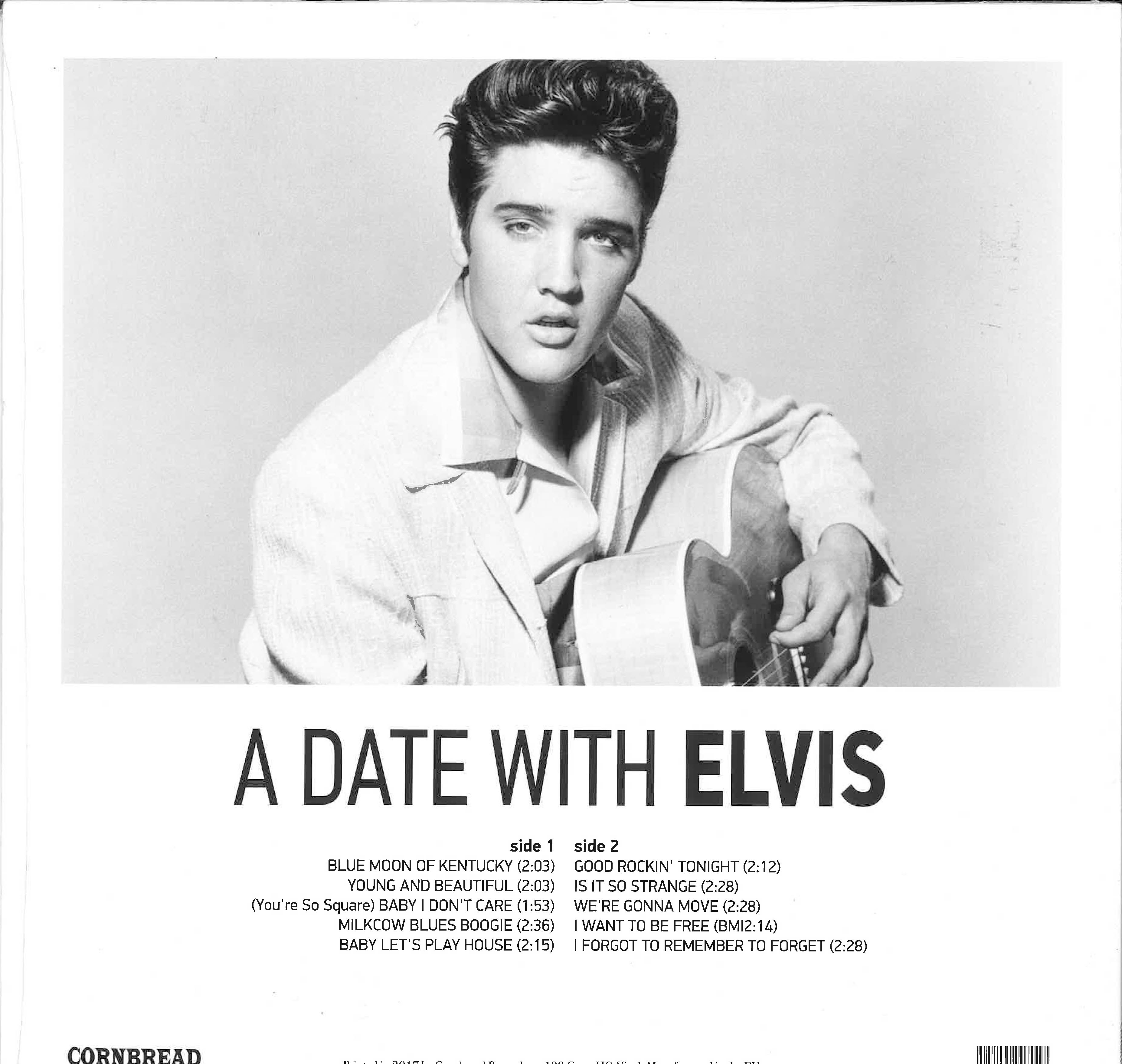 ELVIS PRESLEY (エルヴィス・プレスリー) - A Date With Elvis (EU Ltd.Reissue180g HQ Vinyl LP/New)