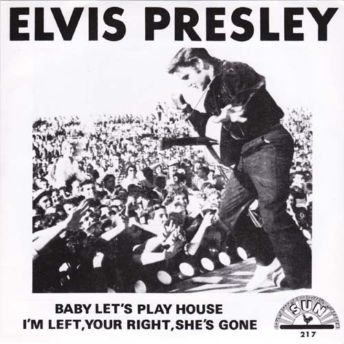 ELVIS PRESLEY (エルビス・プレスリー) - Baby Let's Play House (US Reissue 7"+PS/New)※SUN社再発7"x5種入荷!