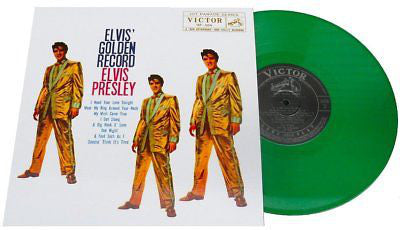 ELVIS PRESLEY (エルヴィス・プレスリー) - Elvis' Golden Record (UK 限定復刻リプロ再発「グリーン・ヴァイナル」 10"/廃盤 New)
