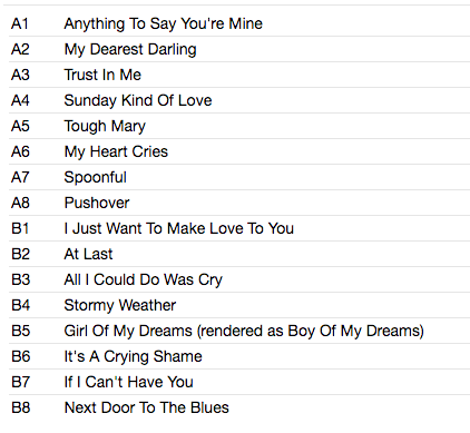 ETTA JAMES (エタ・ジェイムズ) - At Last ! (EU 限定ボーナス入り再発180g「カラー VINYL」LP/New-DOL-926HB) '60年デビューアルバム!