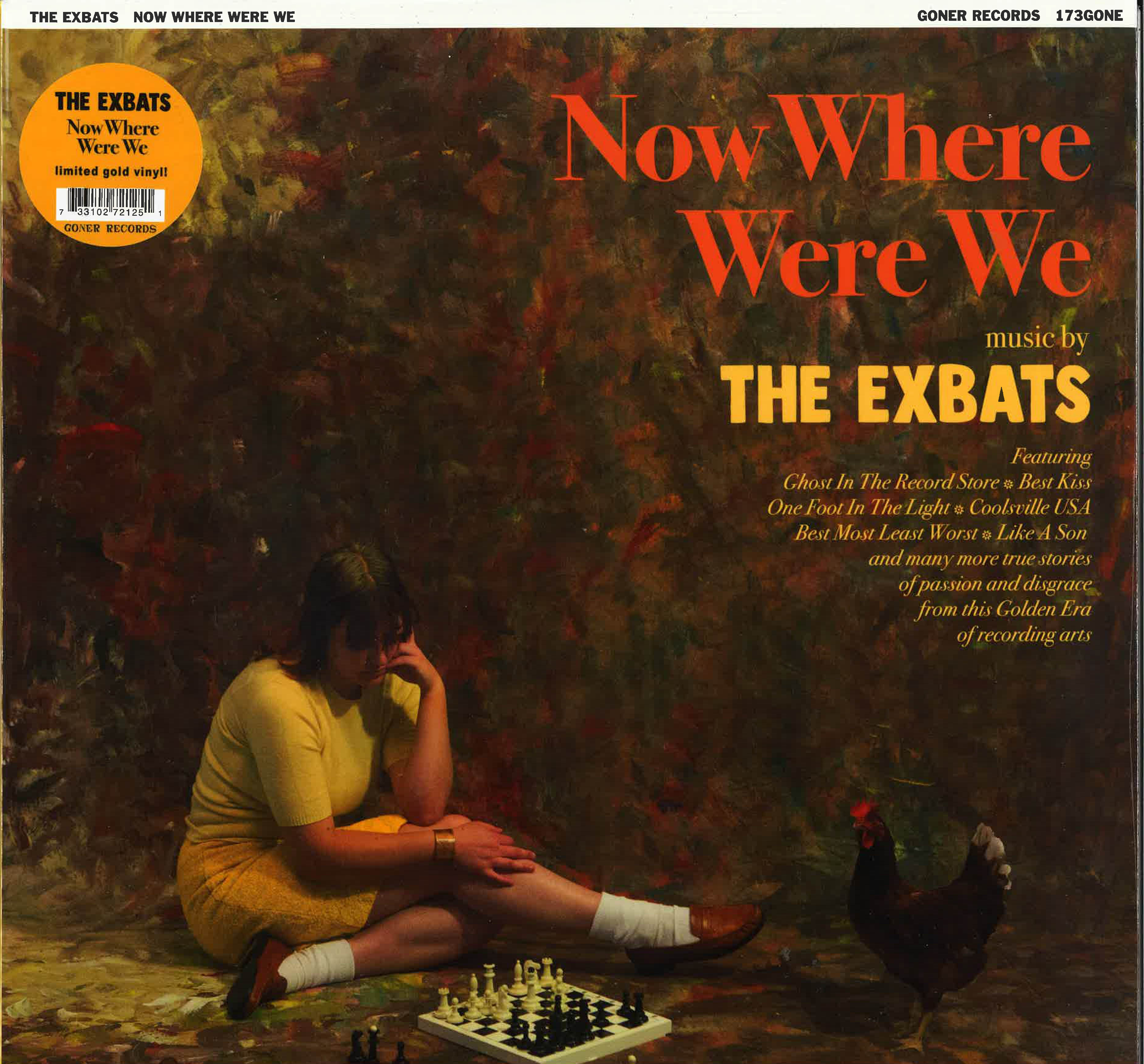 EXBATS (エキスバッツ) - Now Where Were We (US 限定ゴールド・ヴァイナル LP/New) コーレッツへの米国からの返答!