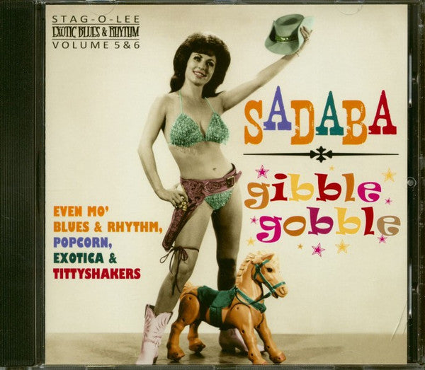 V.A. (エギゾ・ポップコーン珍曲コンピ) - Exotic Blues & Rhythm Vol.5 & 6 : Sadaba / Gibble Gobble (German CD/New)