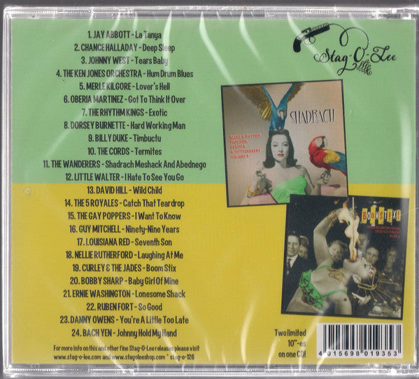 V.A. (エギゾ・ポップコーン珍曲コンピ) - Exotic Blues & Rhythm Vol.9 & 10 : Shadrach / Boomstix! (German CD/New)