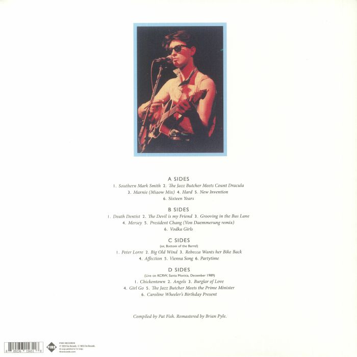 JAZZ BUTCHER, THE (ジャズ・ブッチャー) - Dr Cholmondley Repents: A-Sides, B-Sides And Seasides (UK RSD 2023 限定リリース 2xLP/NEW)