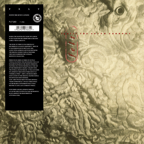 FELT (フェルト) - Ignite The Seven Cannons (UK 限定復刻リマスター再発 LP/NEW)