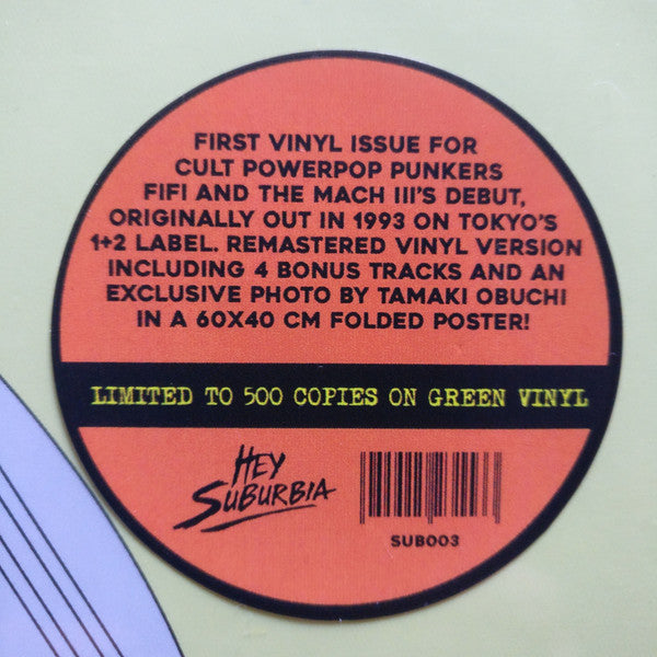 FIFI & The MACH III (フィフィ&ザ・マッハ・スリー) - Attack The Zombies (EU 500枚限定復刻再発「グリーンVINYL」LP/New)