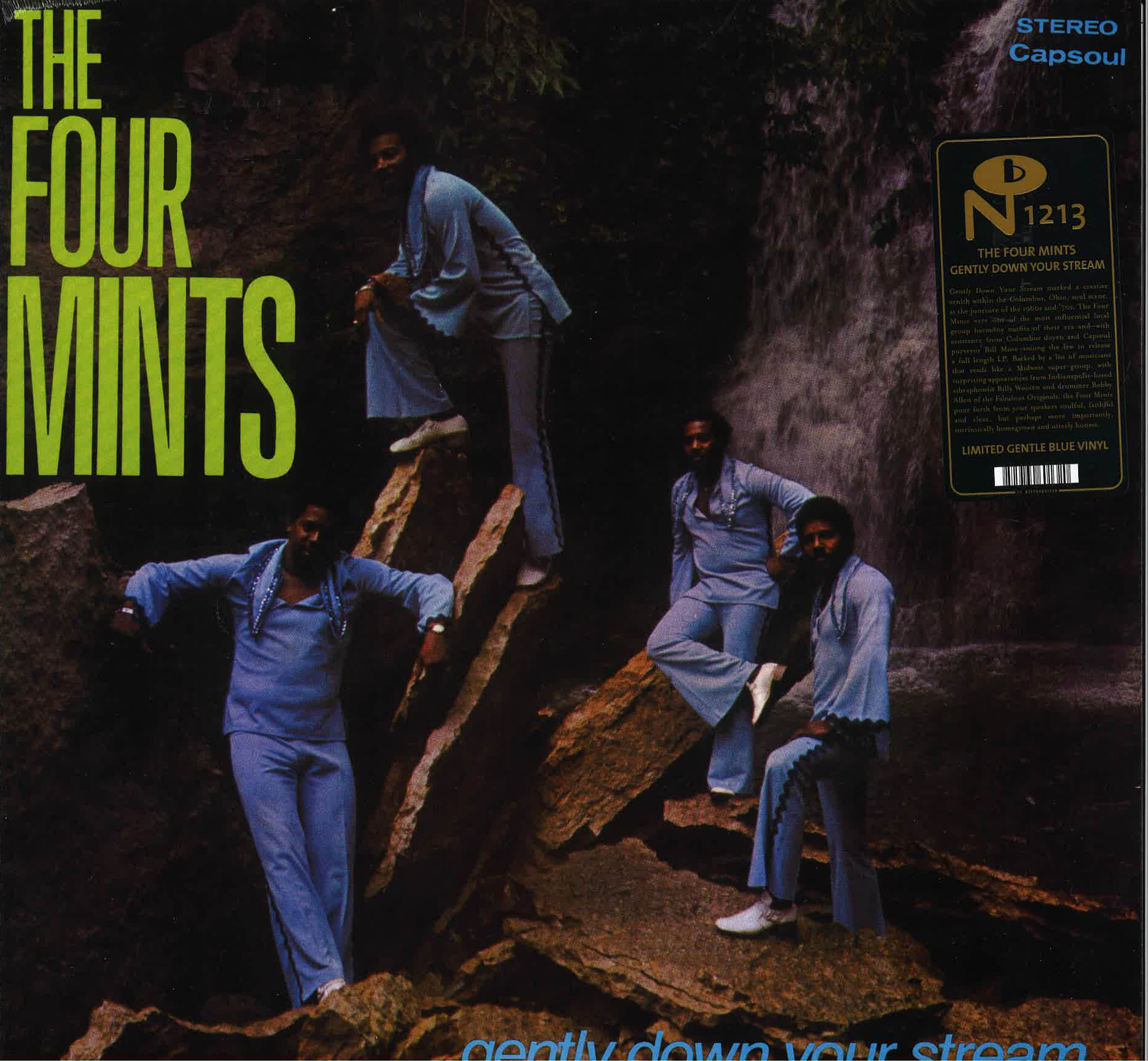 FOUR MINTS (フォー・ミンツ) - Gently Down Your Stream (US Ltd.Reissue Blue Marble Color Vinyl LP/New)
