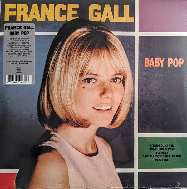 FRANCE GALL (フランス・ギャル) - Baby Pop (US 限定復刻再発180g モノラル LP/New) '66年19歳アイドル路線全盛時5作目アルバム!