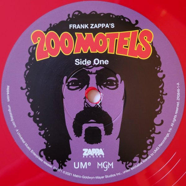 FRANK ZAPPA (ZAPPA/MOTHERS OF INVENTION) (フランク・ザッパ /マザーズ・オブ・インヴェンション) - 200 Motels (EU 限定再発180g「赤盤」2xLP/New)