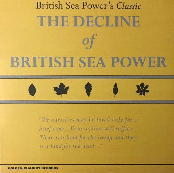 BRITISH SEA POWER (ブリティッシュ・シー・パワー) - The Decline Of British Sea Power (UK 限定再発 LP/NEW)