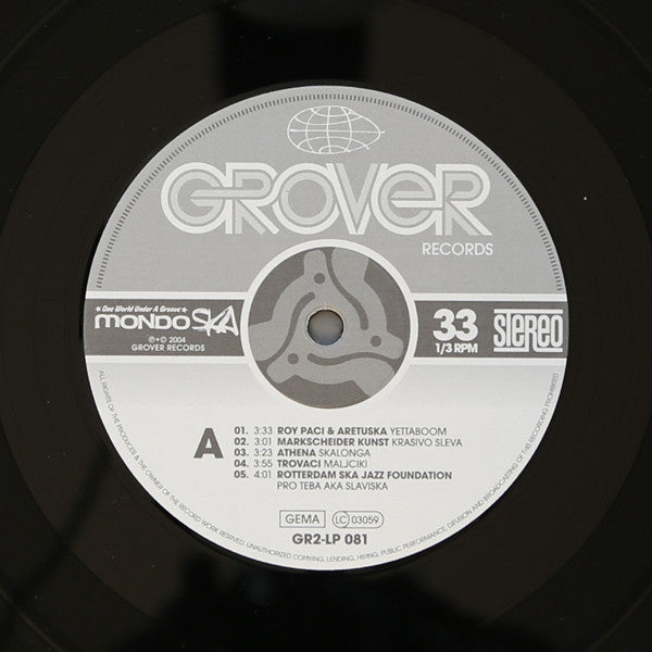 V.A. (各国スカ・コンピ) - Mondo Ska : One World Under A Groove (German 限定プレス 2xLP「廃盤 New」)