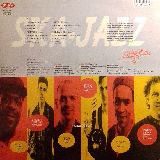 NEW YORK SKA=JAZZ ENSEMBLE (ニューヨーク・スカ・ジャズ・アンサンブル) - Get This! (German 限定プレス LP/ New)