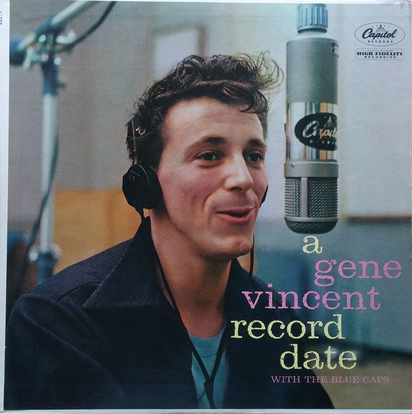 GENE VINCENT & HIS BLUE CAPS (ジーン・ヴィンセント) - Record Date (US 限定復刻再発アナログ LP/New)