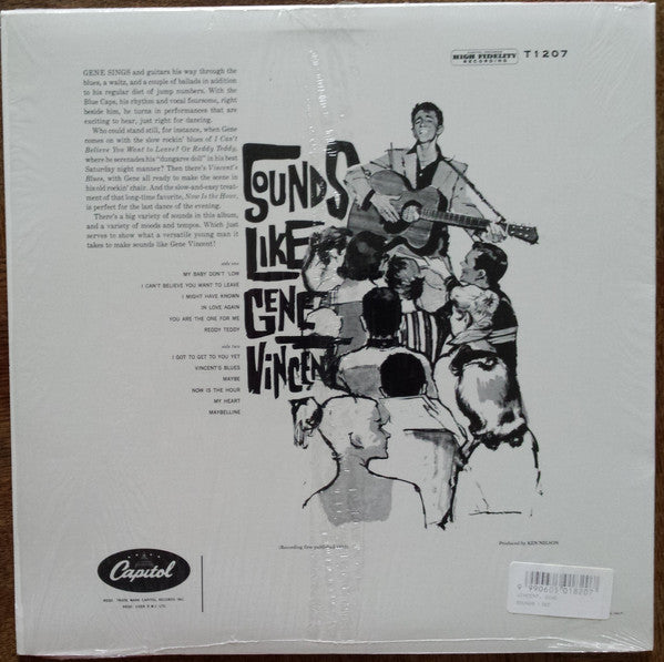 GENE VINCENT (ジーン・ヴィンセント) - Sounds Like (US Ltd.Reissue LP)