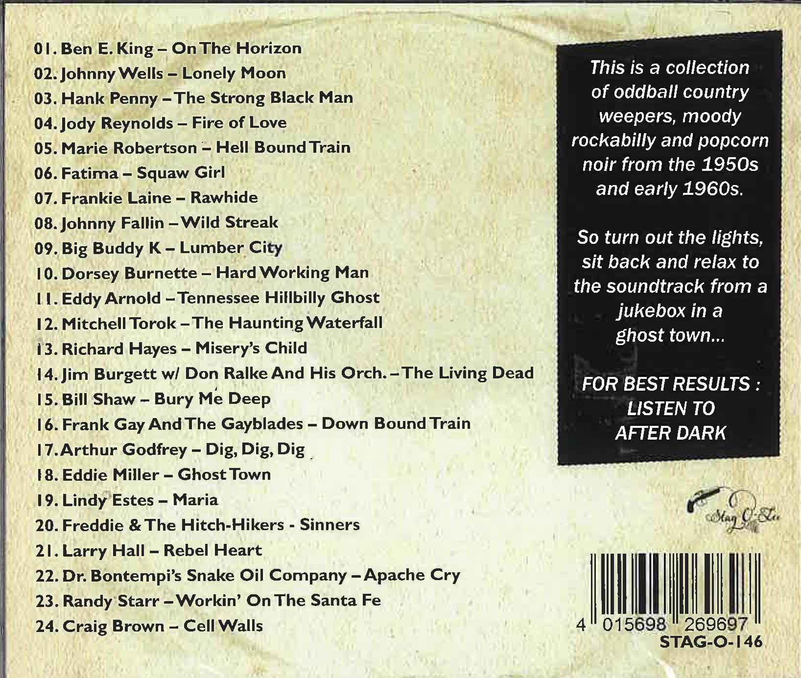 V.A. (50's & 60's 西部劇イメージ編) - Gunsmoke Vol.3 & 4 (German CD/New)