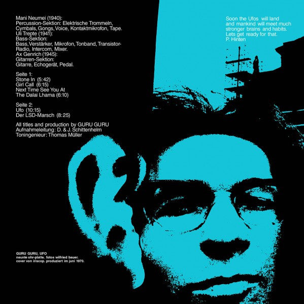 GURU GURU (グル・グル) - UFO (German 250 Ltd.Reissue Black Vinyl ? LP/廃盤 New)