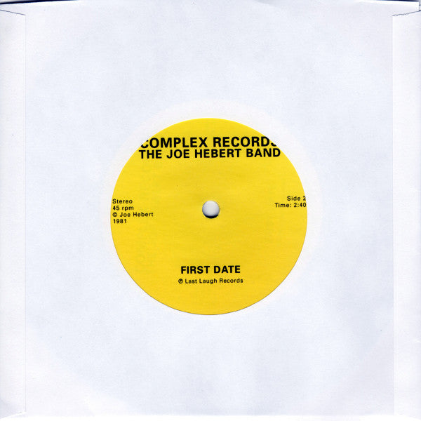 JOE HEBERT BAND, THE (ザ ・ジョー・ヘバート・バンド) - I Don't Wanna Be A Preppy (US 限定プレス正規再発 7"「廃盤 New」)