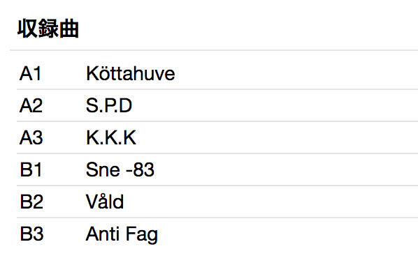 MODERAT LIKVIDATION (モデラット・リクビデーション) - Kottahuve (US 1500枚限定プレス 7"「廃盤 New」)