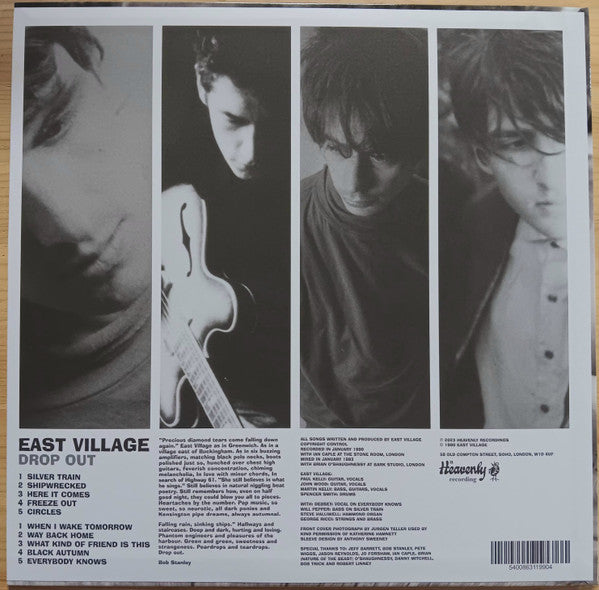 EAST VILLAGE (イースト・ヴィレッジ) - Drop Out (UK 限定復刻再発 LP/NEW)