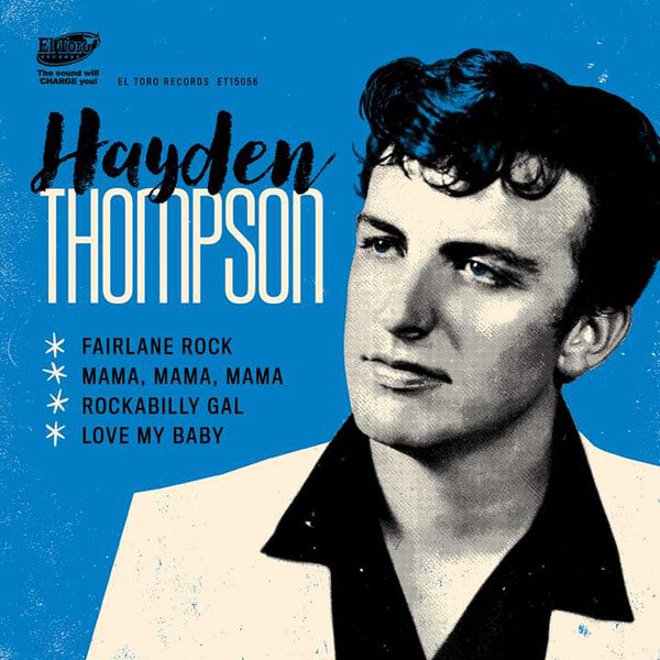HAYDEN THOMPSON (ヘイデン・トンプソン) - Fairlane Rock +3 (Spain 限定ジャケ付き4曲入り 7"EP+PS/New)