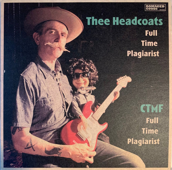 HEADCOATS / CTMF (ヘッドコーツ /CTMF) - Full Time Plagiarist (UK 限定ざら紙ジャケ付き 7"/New)
