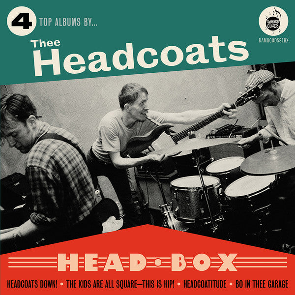 HEADCOATS (ヘッドコーツ) - Head Box (UK 限定リリース・モノラル 4xCD Box/New) 名作アルバム4枚セット!