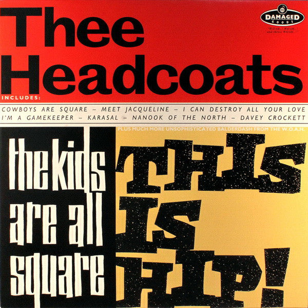 HEADCOATS (ヘッドコーツ) - The Kids Are All Square (UK Ltd.Reissue LP/New)