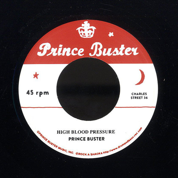 PRINCE BUSTER (プリンス・バスター) - High Blood Pressure (Japan Ltd.Reissue 7"/New)