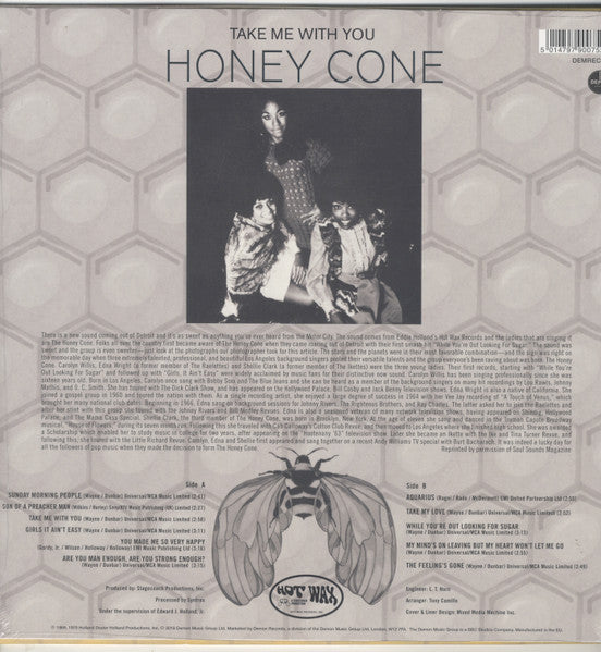 HONEY CONE (ハニーコーン) - Take Me With You (UK Limited Reissue 180g LP/New)