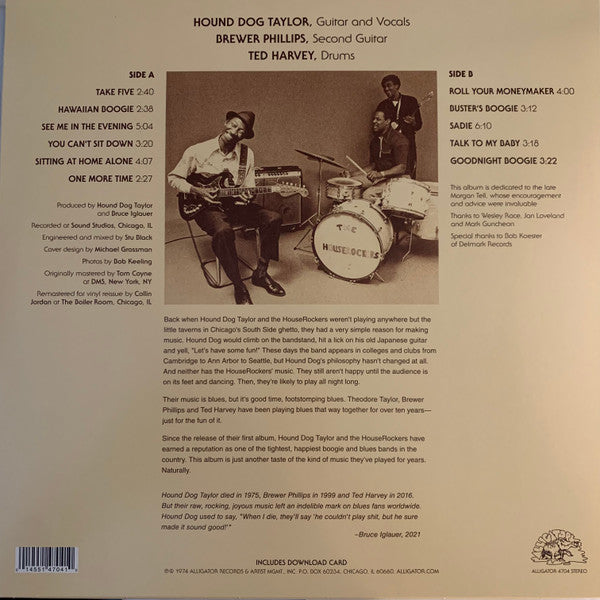 HOUND DOG TAYLOR (ハウンド・ドッグ・テイラー) - Natural Boogie (US 限定復刻再発 LP/New)
