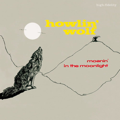 HOWLIN’ WOLF (ハウリン・ウルフ) - Moanin’ In The Moonlight (EU 限定ボーナス入り再発180g LP/New-6785442)’58年名作デビュー・アルバム!