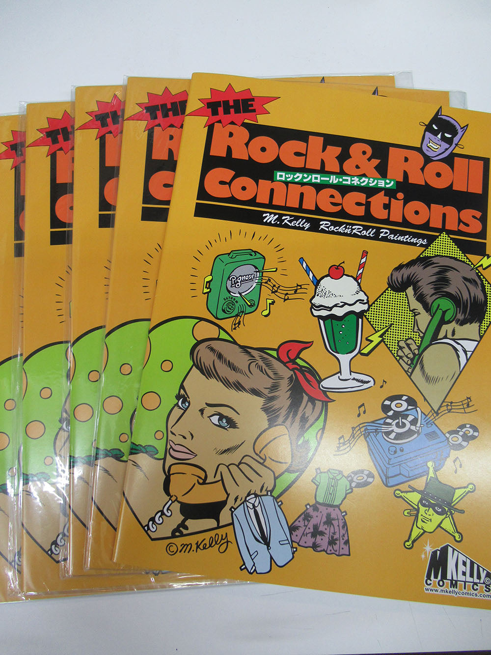 M.KELLY (マシンガン・ケリー) - ロックンロール・ペインティングス: ロックンロール コネクション 復刻版 (New Book)