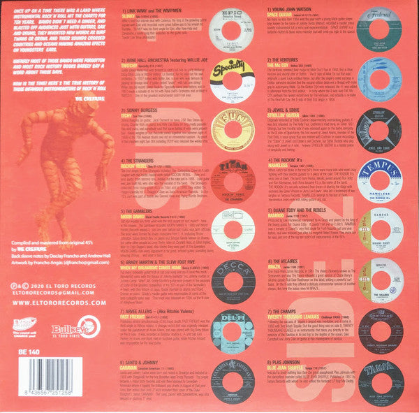 V.A. - Infamous Instro Monsters Of Rock’N’Roll Vol.1 (Spain Limited LP/New)