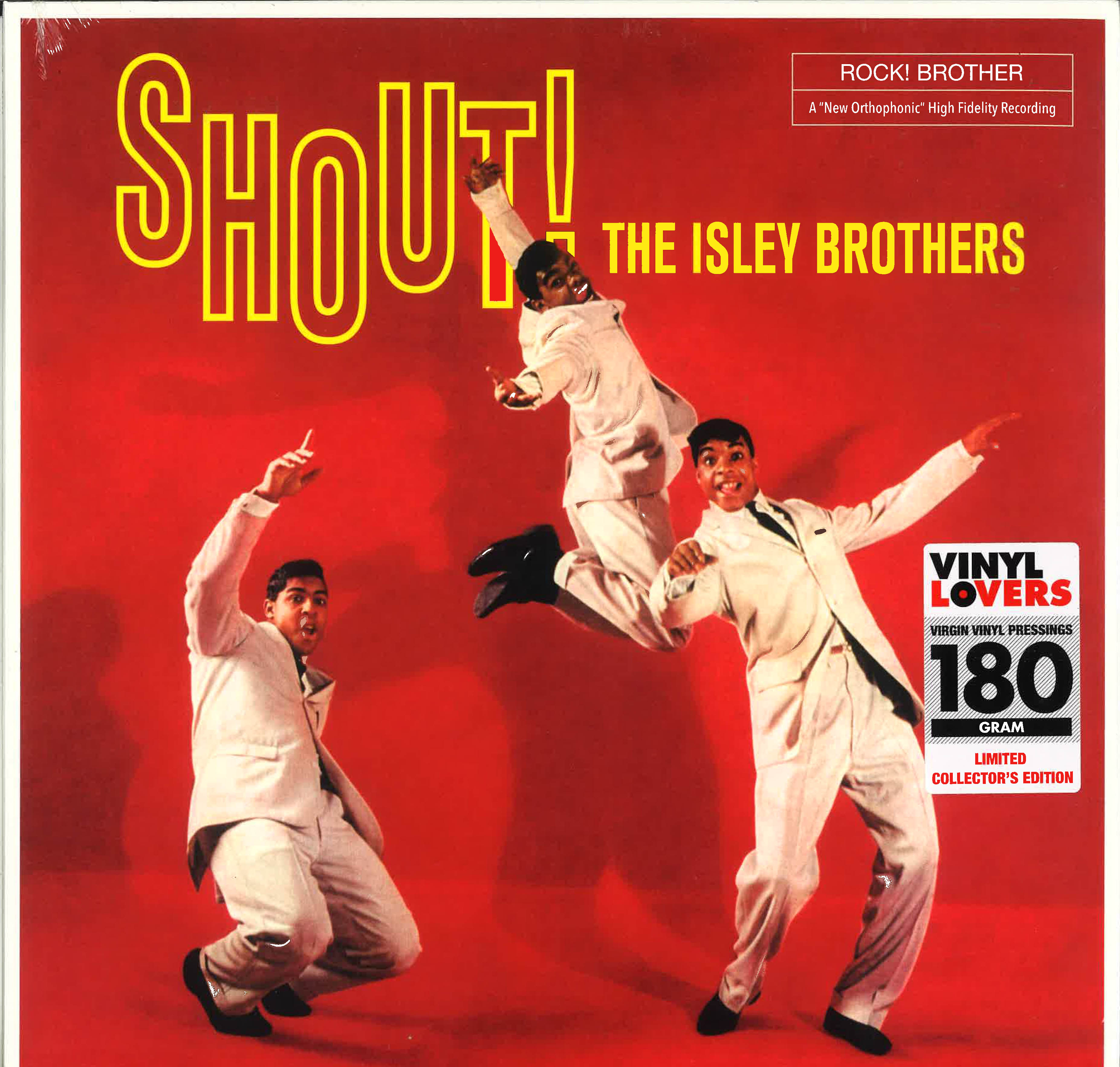 ISLEY BROTHERS (アイズレー・ブラザーズ) - Shout! (EU 限定ボーナス入り再発 180g LP/New)