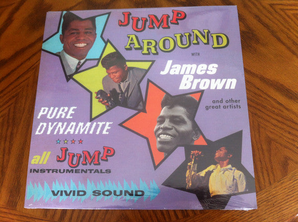 JAMES BROWN (V.A.) (ジェームス・ブラウン) - Jump Around With (US 限定復刻再発 LP/New)
