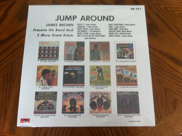 JAMES BROWN (V.A.) (ジェームス・ブラウン) - Jump Around With (US 限定復刻再発 LP/New)