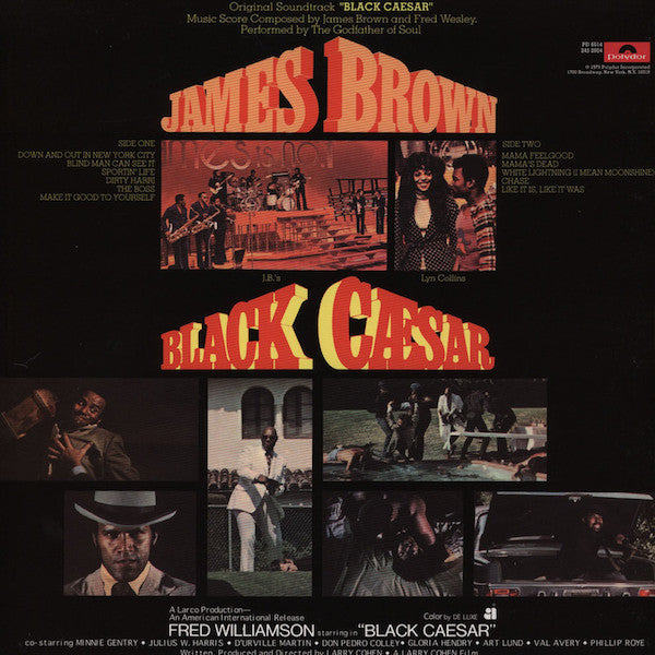 JAMES BROWN (ジェームス・ブラウン) - Black Caesar (US Ltd.Reissue LP/New)