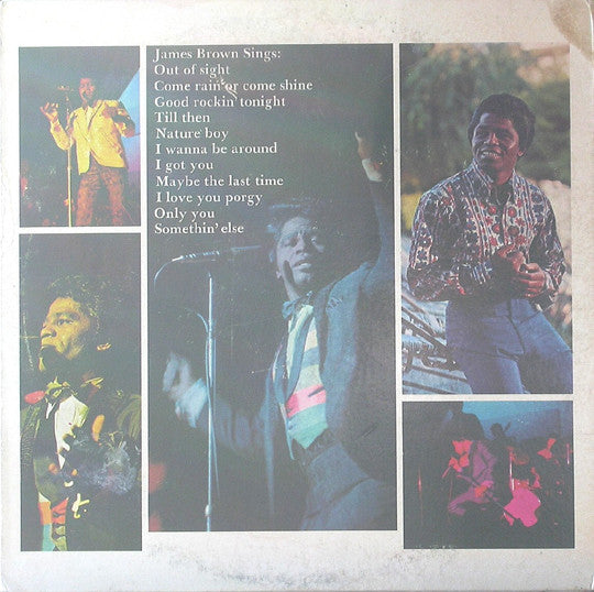 JAMES BROWN (ジェームス・ブラウン) - Sings Out Of Sight (US 限定復刻再発 LP-見開きジャケ/New)