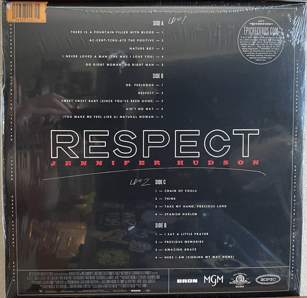 JENNIFER HUDSON (ジェニファー・ハドソン) - (O.S.T) Respect (US Limited 2xLP/New)