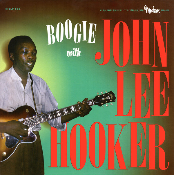 JOHN LEE HOOKER (ジョン・リー・フッカー) - Boogie With John Lee Hooker (UK Ltd.Mono LP/New)