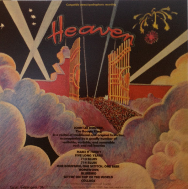 JOHN LEE HOOKER (ジョン・リー・フッカー) - Free Beer & Chicken (US Ltd.Reissue LP/New)