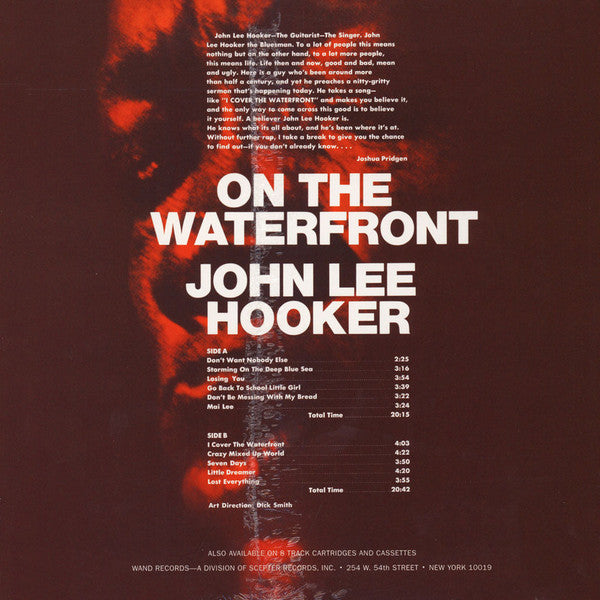 JOHN LEE HOOKER (& The GROUNDHOGS) (ジョン・リー・フッカー (& ザ・グランドホッグス)) - On The Waterfront (US Ltd. LP/New)