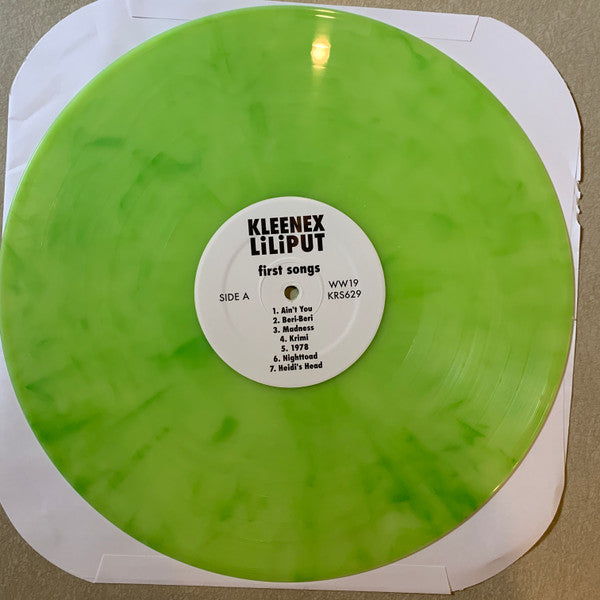 KLEENEX / LILIPUT (クリネックス / リリプット)  - First Songs (US Limited Reissue 2xGreen Vinyl LP/NEW)