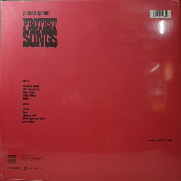 PREFAB SPROUT (プリファブ・スプラウト) - Protest Songs (UK 限定復刻リマスター再発180グラム重量 LP/NEW)