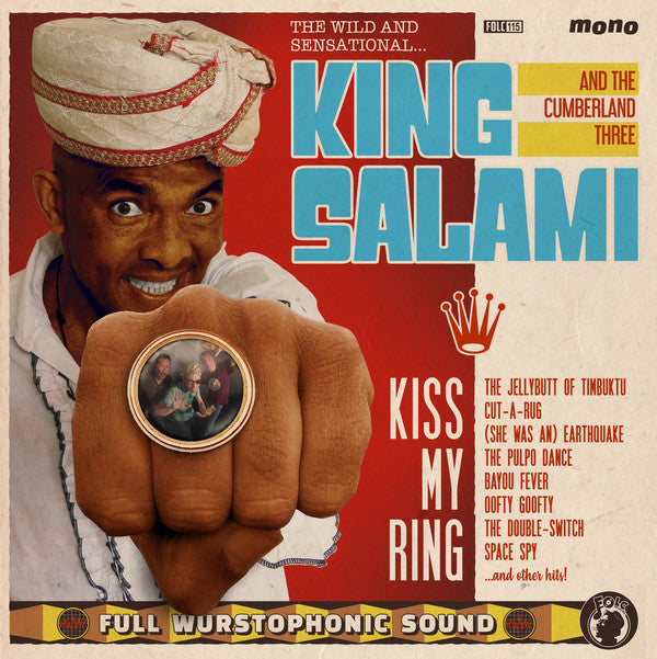 KING SALAMI & THE CUMBERLAND THREE (キング・サラミ&カンバーランド・スリー) - Kiss My Ring (Spain Ltd.LP/New)