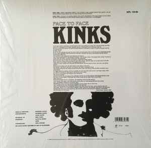 KINKS(キンクス) - Face To Face (EU 限定復刻再発 LP/New) サイケポップへの移行期スウィンギン・ロンドン大名作'66年4作目アルバム!