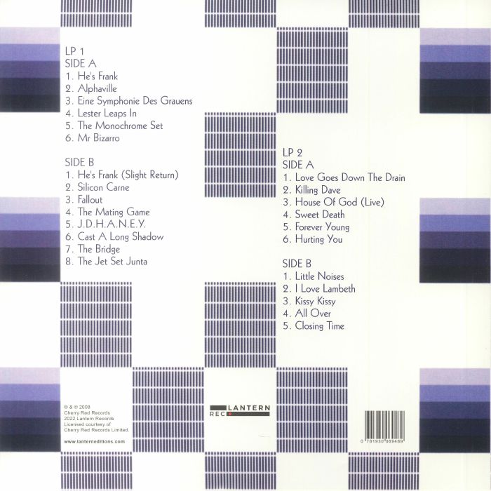 MONOCHROME SET,THE (ザ・モノクローム・セット) - The Independent Singles Collection (EU 500枚限定復刻再発 2xLP/NEW)