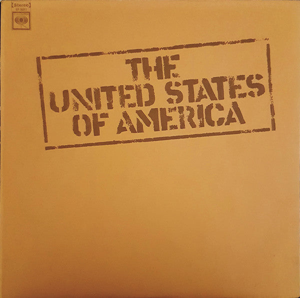 UNITED STATES OF AMERICA, THE (ザ・ユナイテッド・ステイツ・オブ・アメリカ) - S.T. (US Ltd.Reissue LP+Printed Brown Paper Outter/ New)
