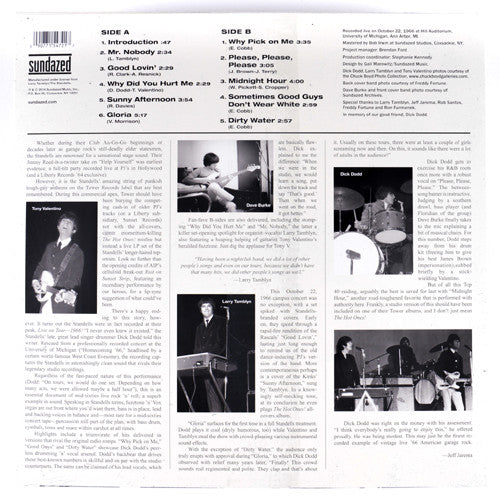 STANDELLS, THE (ザ・スタンデルズ) - Live On Tour - 1966 (US Orig.180g LP / New)