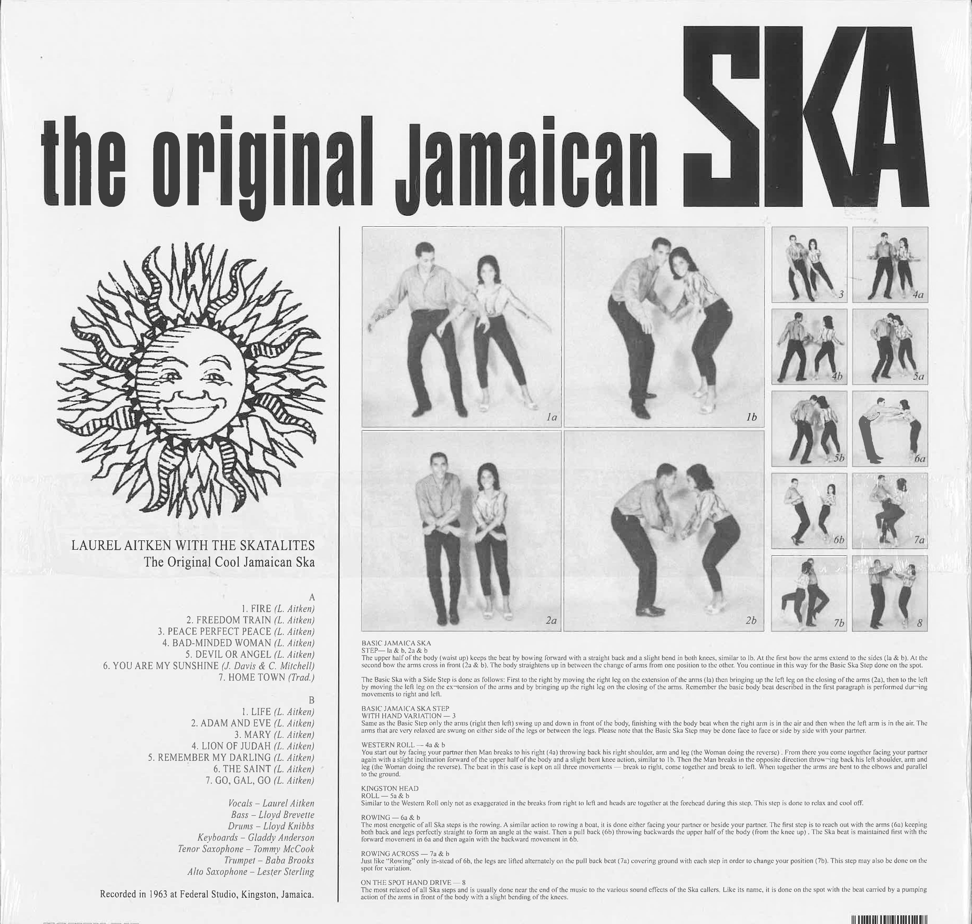 LAUREL AITKEN & The SKATALITES (ローレル・エイトキン & ザ・スカタライツ) - The Original Cool Jamaican Ska (EU 限定リリース LP/New)